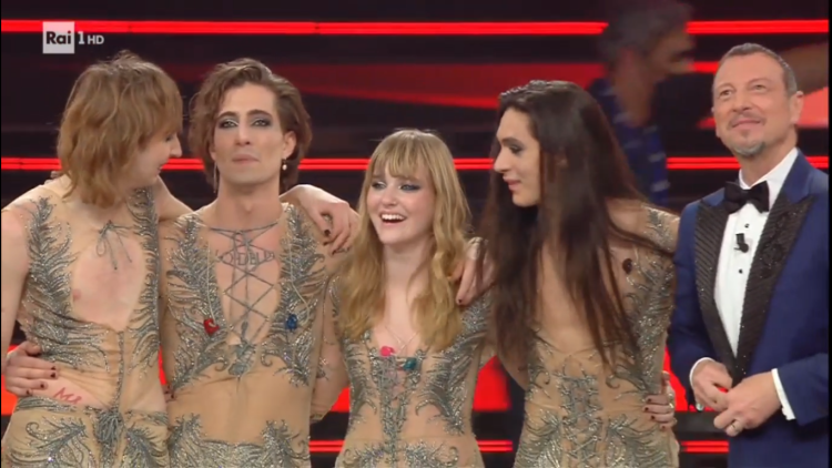 Mopenskin Damiano David and Victoria