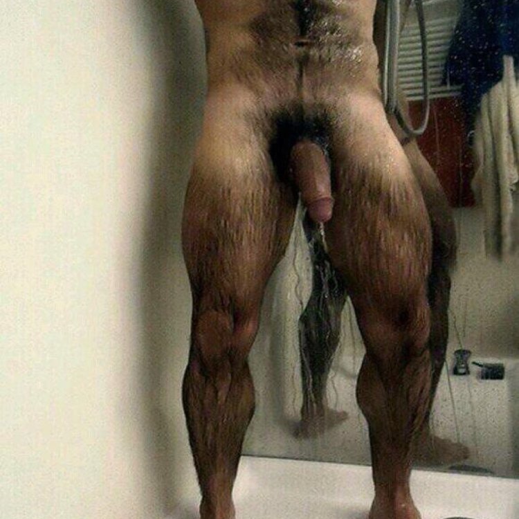 Very hairy guys naked