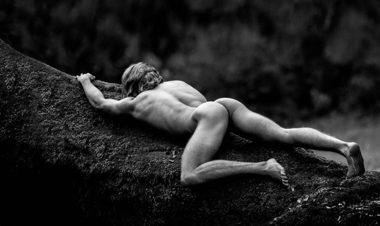 Boys in nature naked