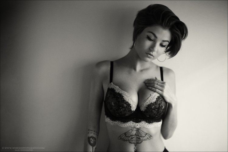 Giorgia Soleri in underwear