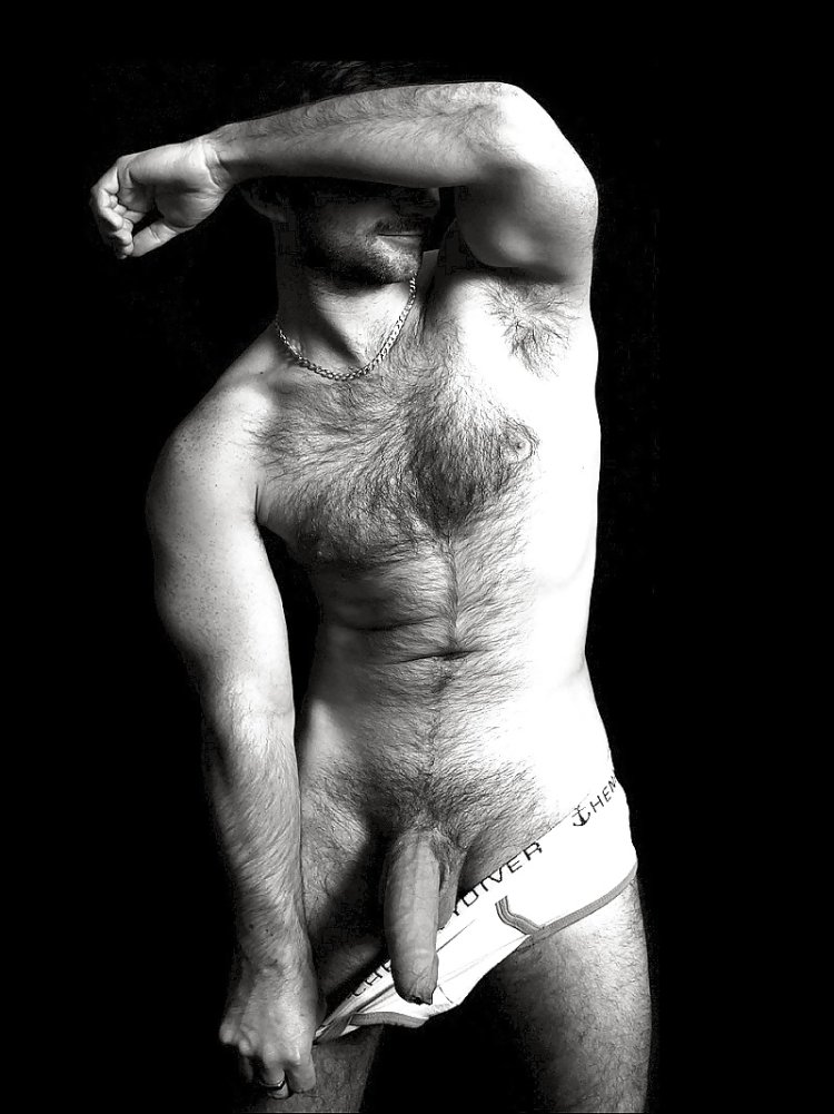 Men's erotic photo shoot