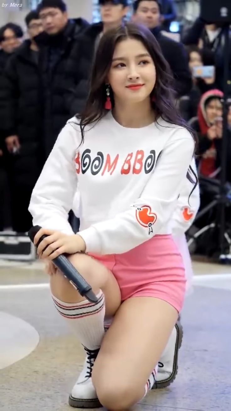 Nancy Momoland Panties under the skirt