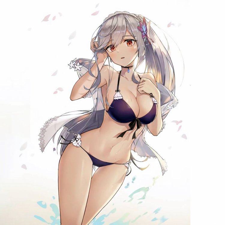 Azur Lane Ayanami Art