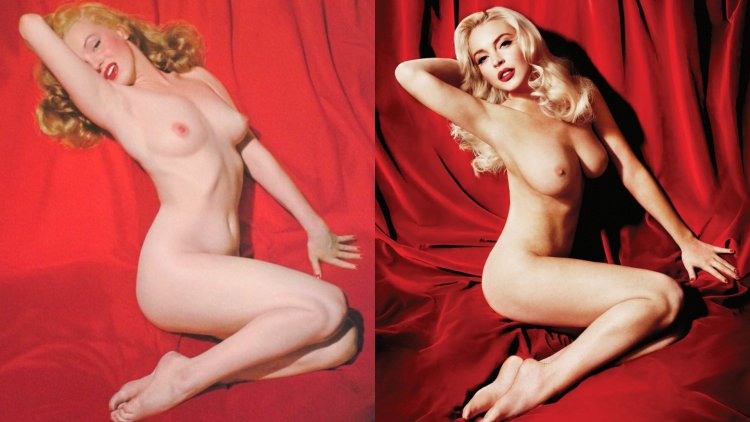 Marilyn Monroe Naked photo shoot