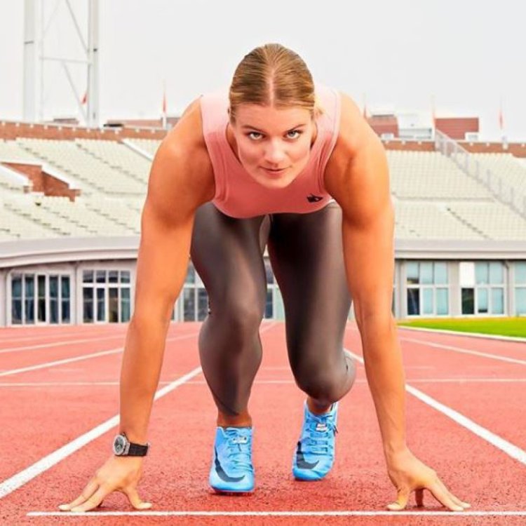 Alexandra Raissman in a swimsuit