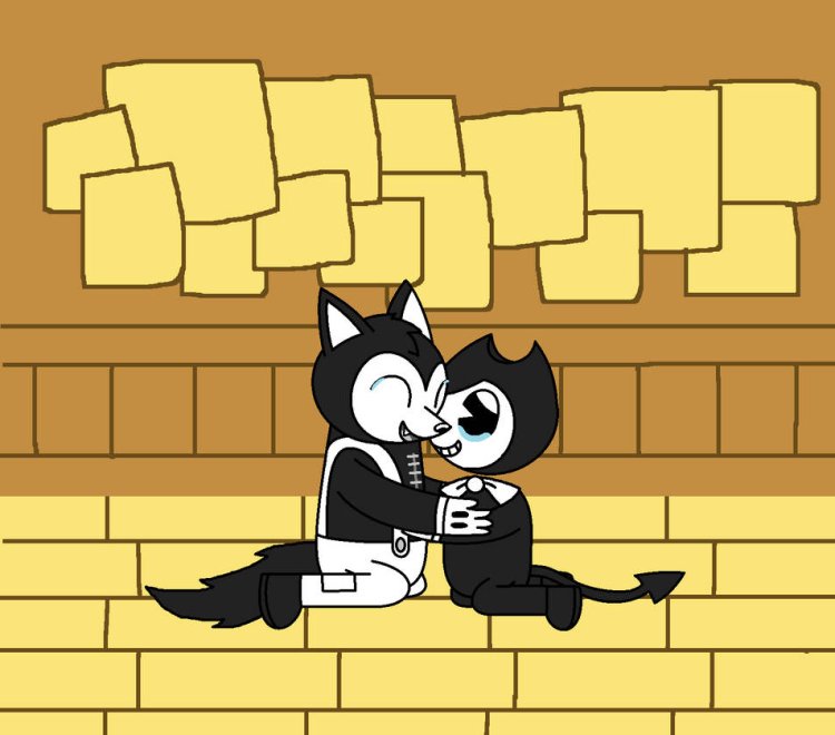 Bendy and Boris Friendship