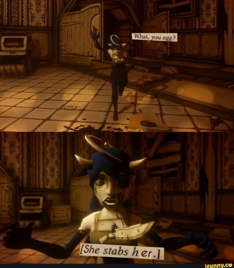 Angel Alice from Bendy Rule 34