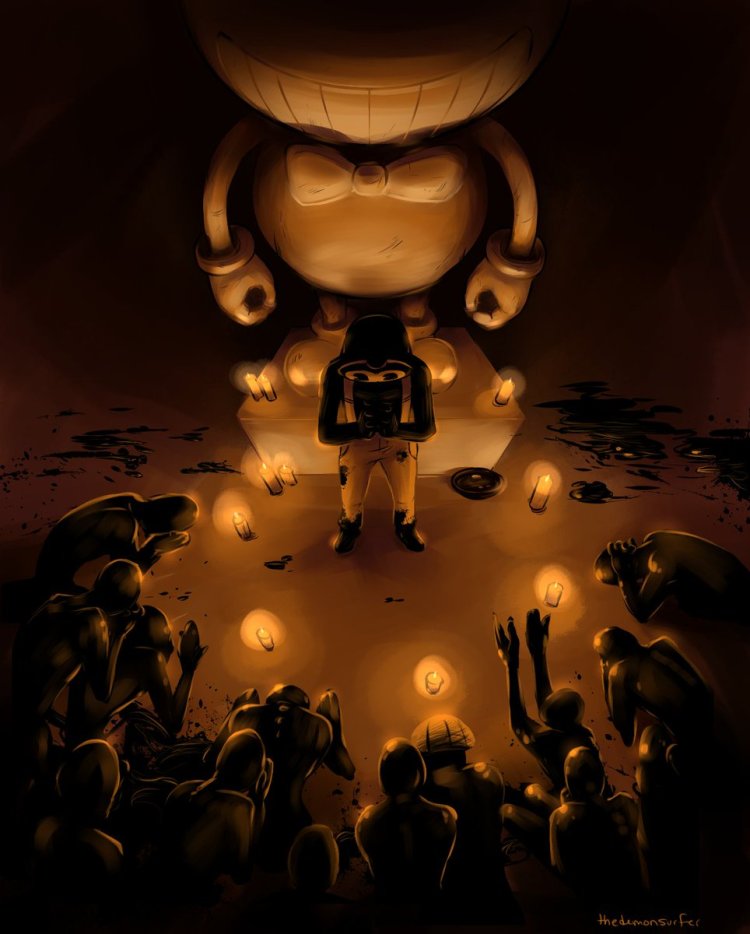 Batim Alice Halloween Art