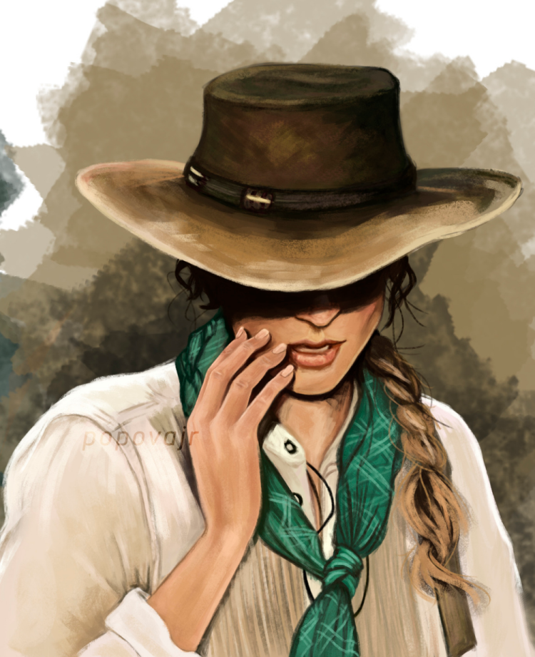 Arthur Morgan and Sadie Adler