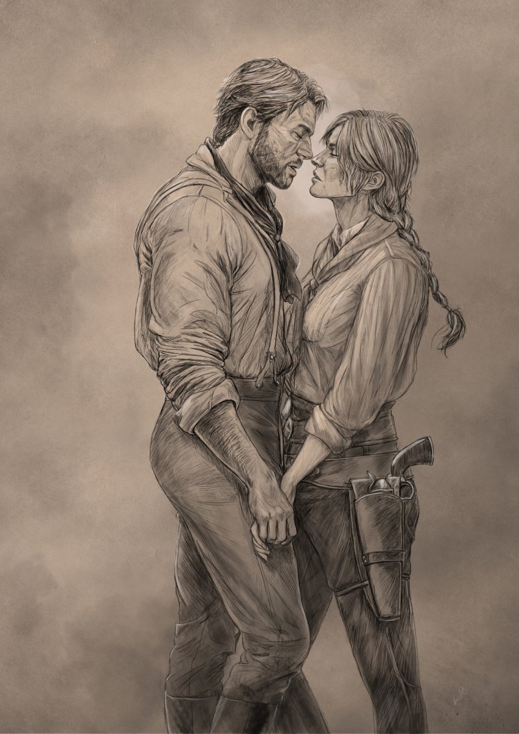 Sadie Adler Red Dead Redemption 2 Art