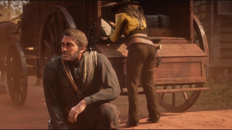 Red Dead Redemption 2 Sadi Adler and Arthur