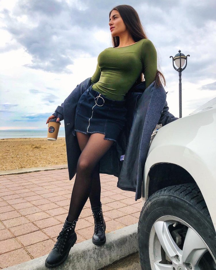 Valeria Bearwolf in a swimsuit