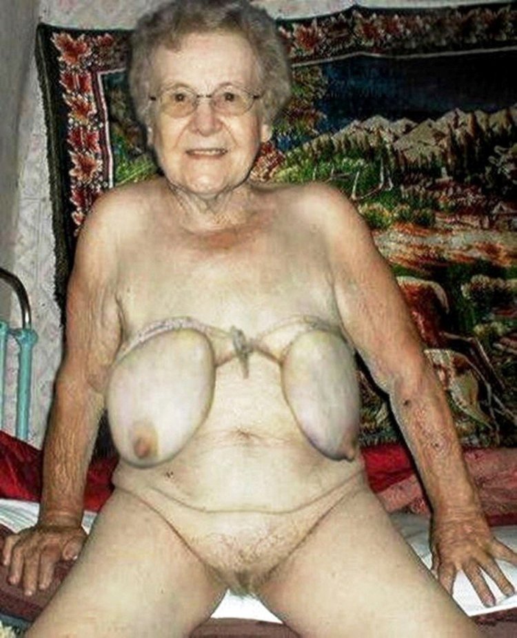 Little boobs old women
