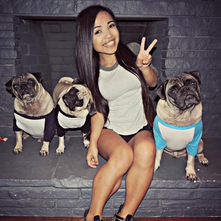 The girls are beautiful