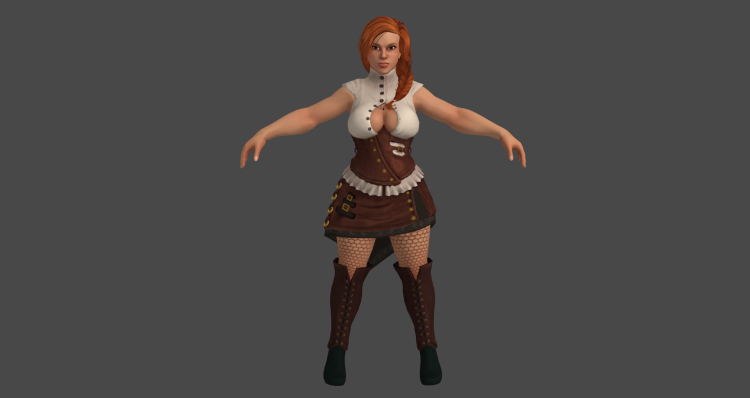 Girl Dvorf Anime Art