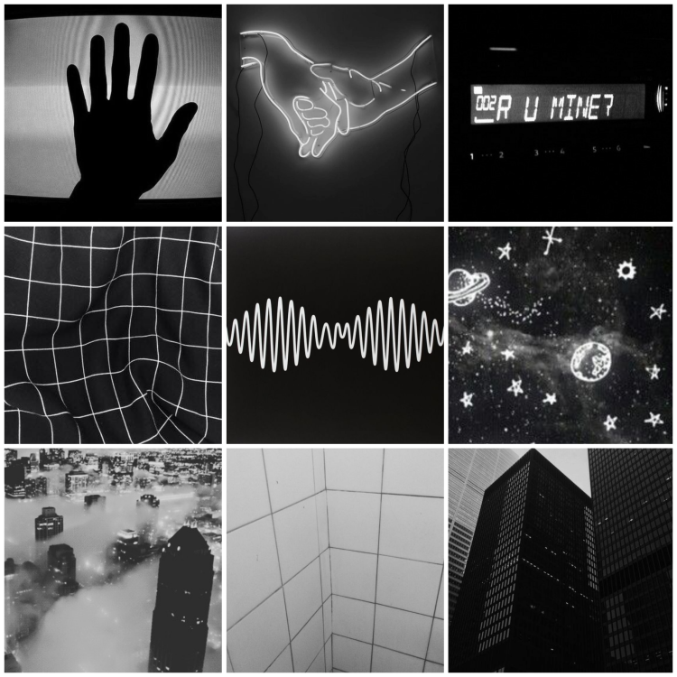 Aesthetics of black and white