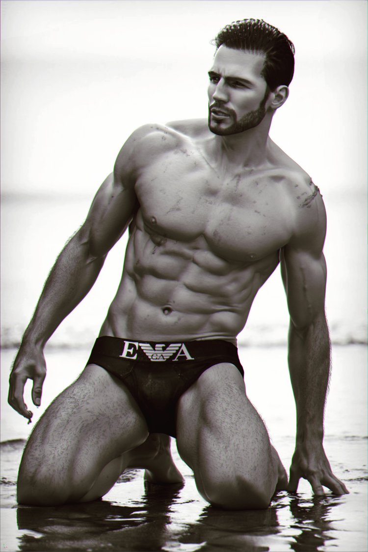 Men's erotic photo shoot