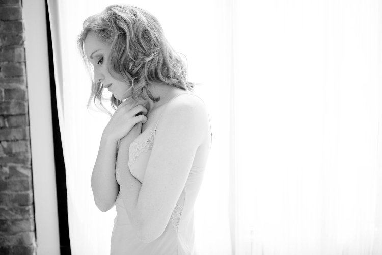 Lana Parria in an armchair