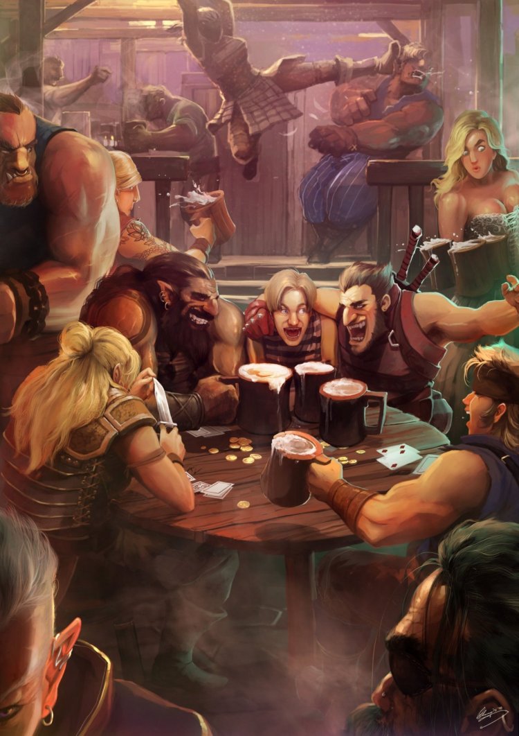 Tavern Dvarf Elfiki
