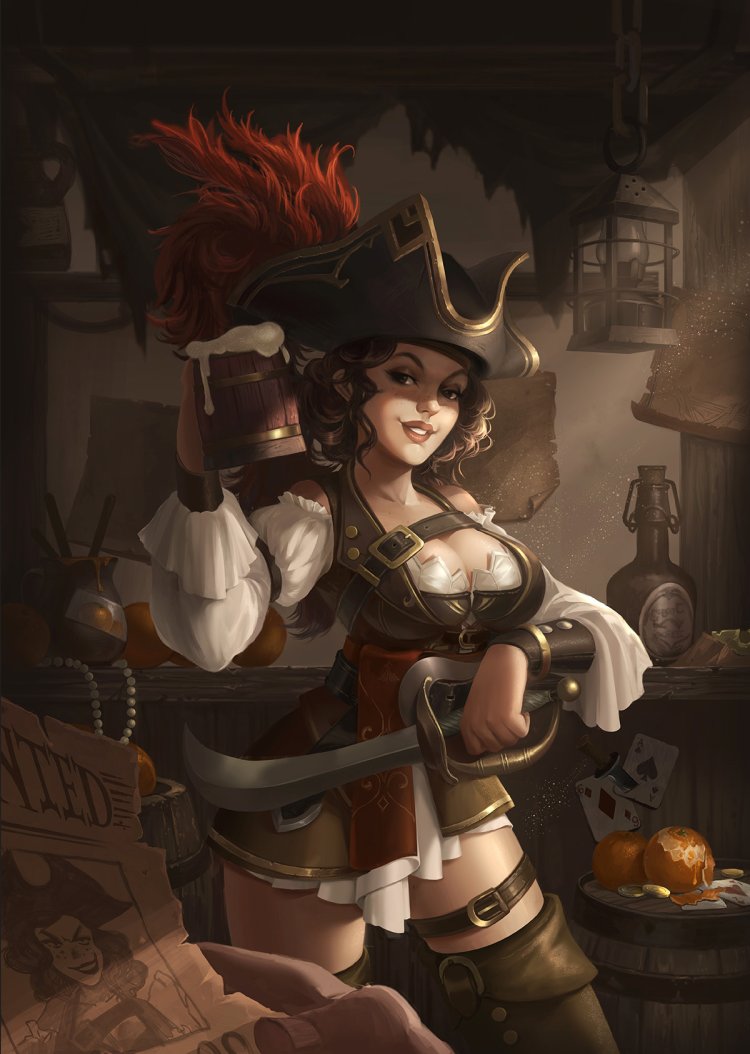 3D comic book Knight Elayne Elven love