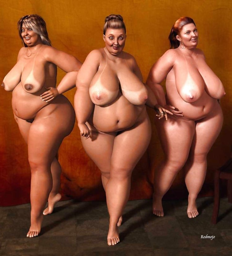 Beautiful naked full women