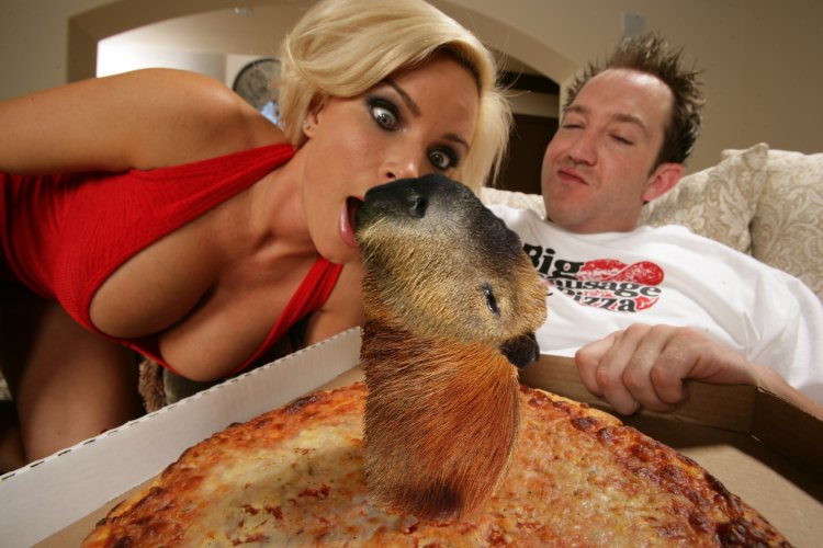 Julia Crowe in a swimsuit